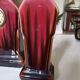 Art Deco 3 vases ensemble Orchies