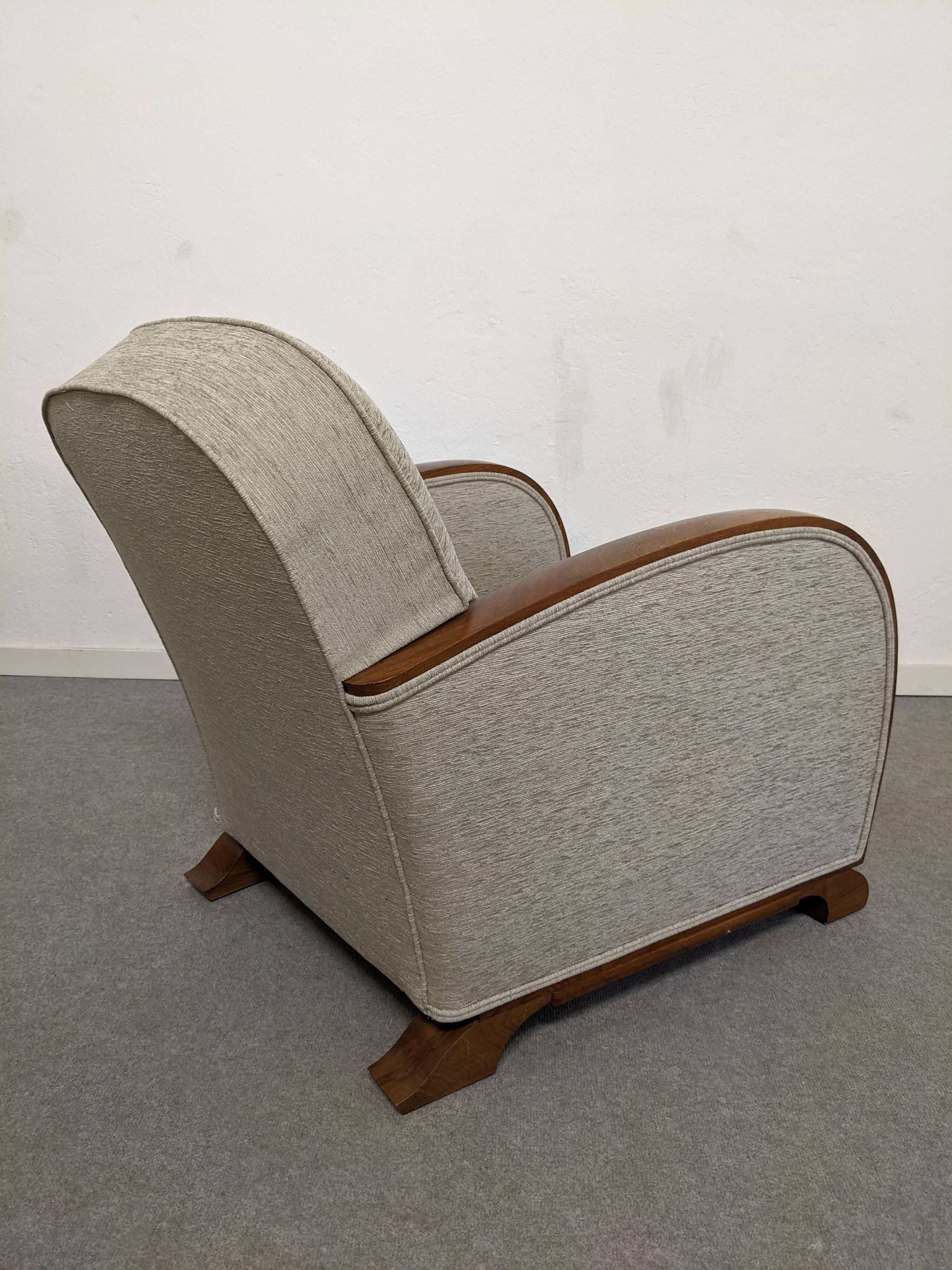Art deco armchair from the 1920s