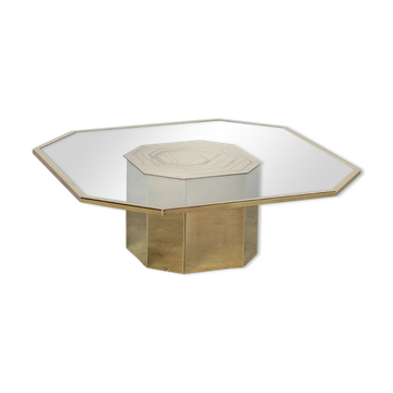Table de salon octogonale Jenazi Jonckers vers 1980