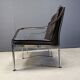 Leather sofa by Preben Fabricius and Jorgen Kastholm for Walter Knoll, 1960