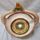 Henriot Quimper fruit bowl, duck or swans