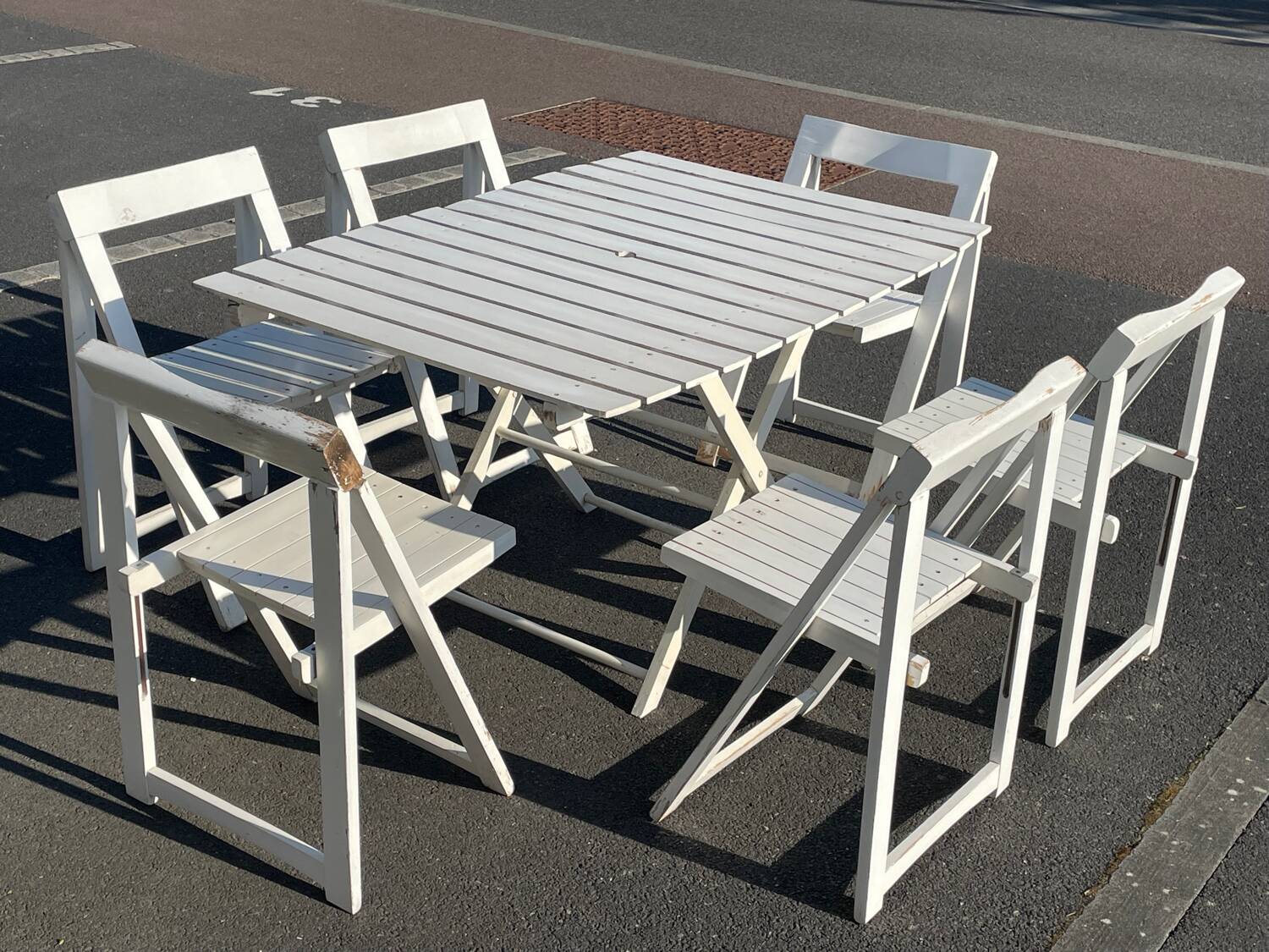 Salon de jardin italien vintage