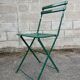 Set of 3 old folding garden chairs