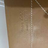 Fauteuil en cuir marc held x monoprix