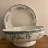 2 art deco dishes Saint Amand