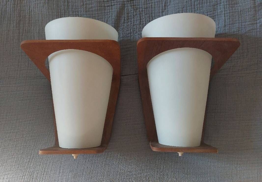 Pair of NX41 wall lamps by Louis Kalff 1960