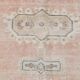 Tapis Oushak vintage en laine, fait main, grande surface (216 x 335 cm), 7 x 11 pieds (environ 216 x 335 cm).