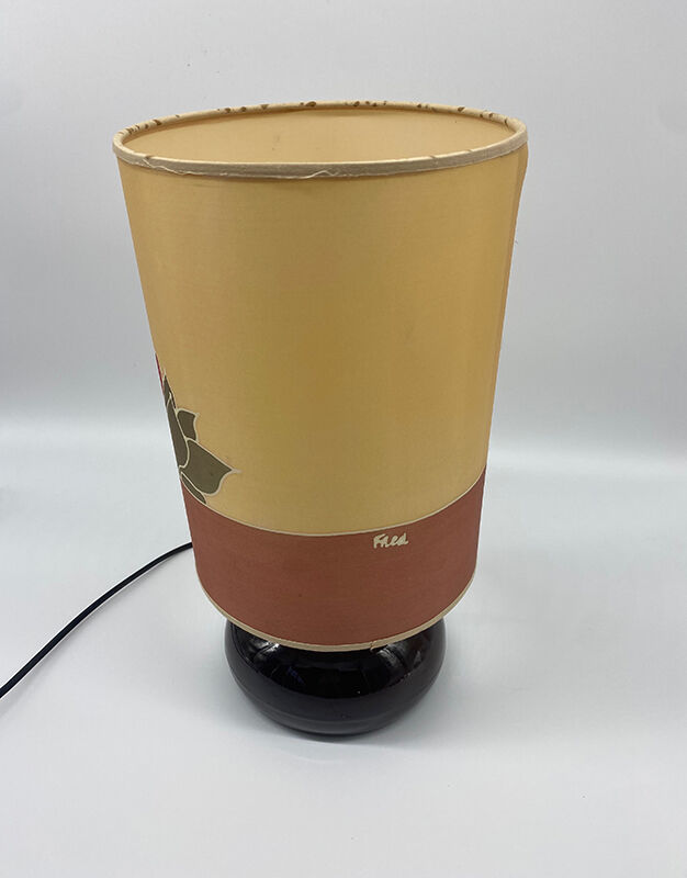 Ceramic lamp 70's