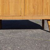 Audoux Minet rattan sideboard