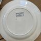 Set of 6 ironstone plates Sarreguemines Fontange