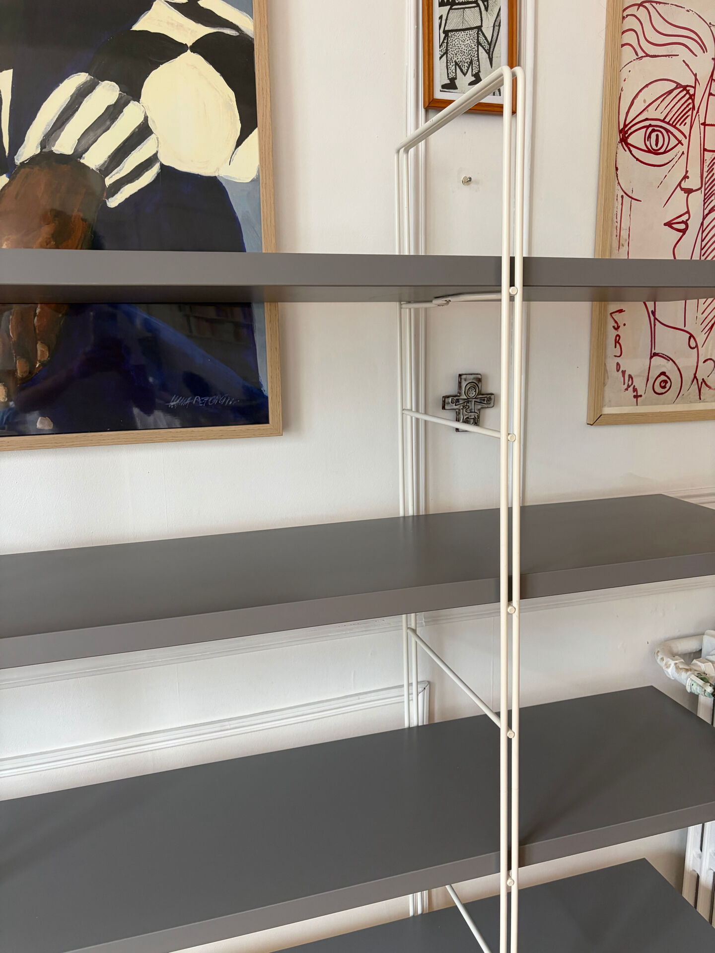 Enetri Library IKEA vintage grey 1990
