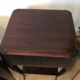 Pair of bedside tables mahogany nightstands pair