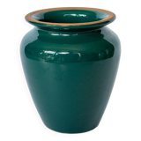 Blue ceramic vase