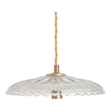 Glass lampshade suspension