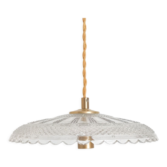 Glass lampshade suspension