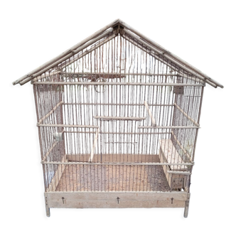 Cage à oiseaux ancienne