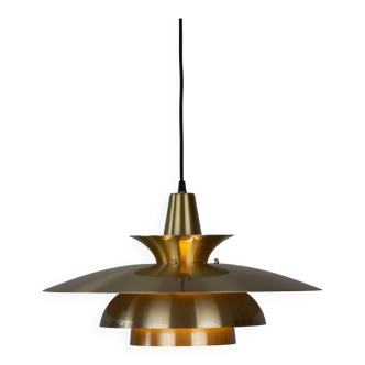 Danish vintage pendant lamp Roma by Junge, 1980s