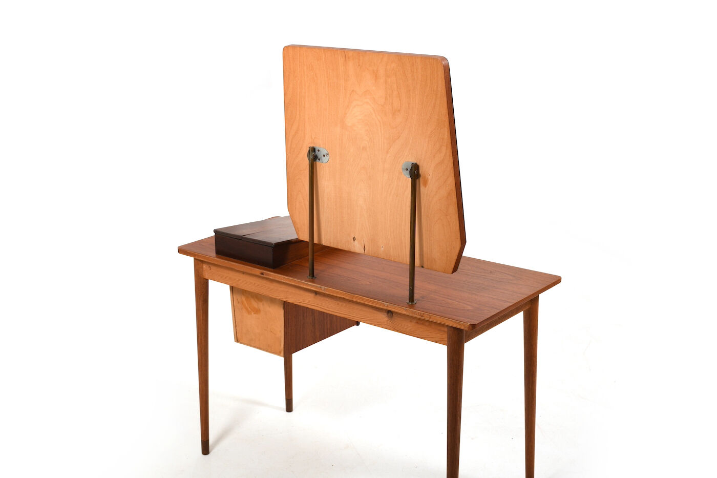 Fine danish teak wing shelf system 1950s