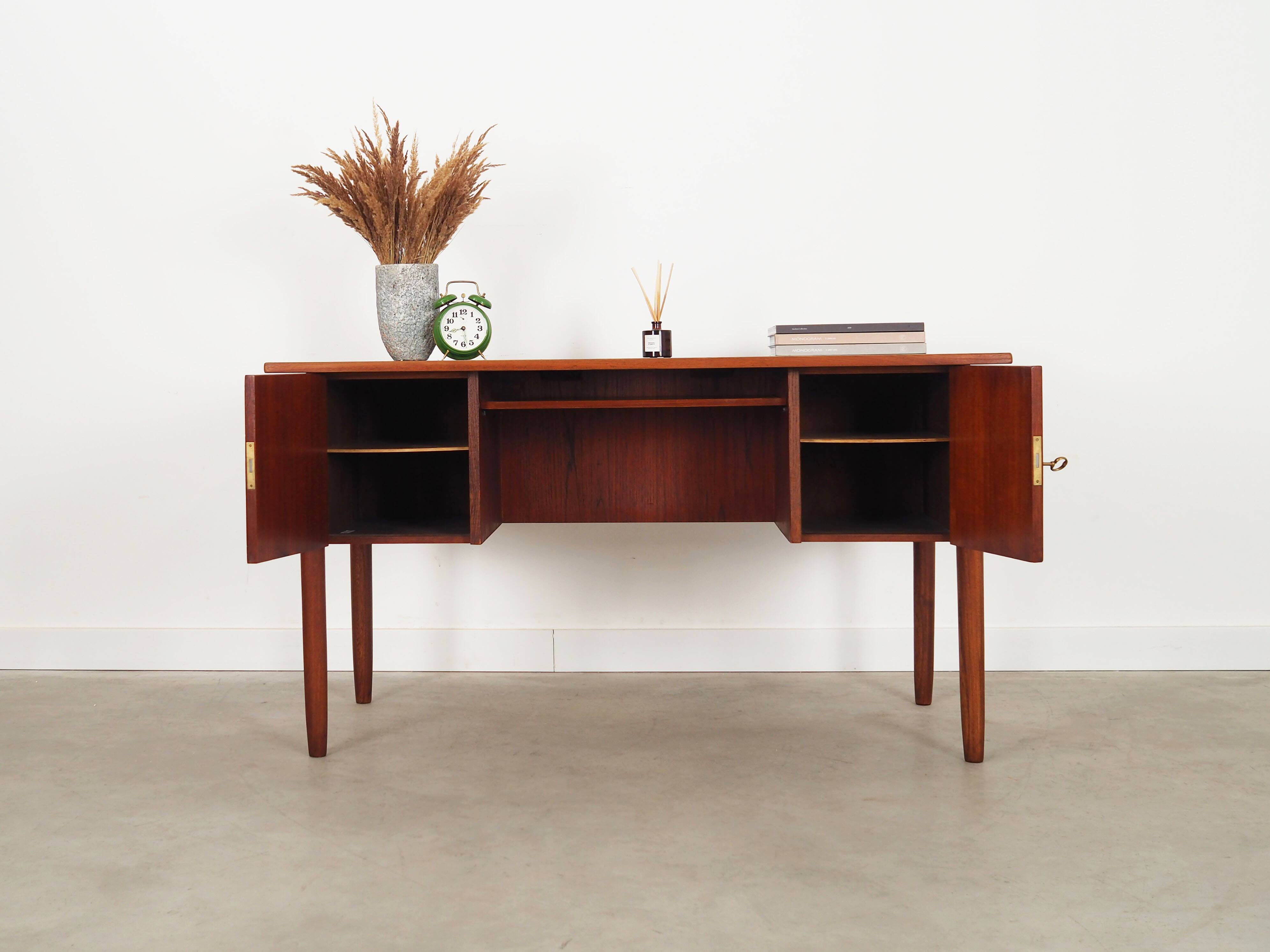 Teak desk, Danish design, 1960s, production: Denmark