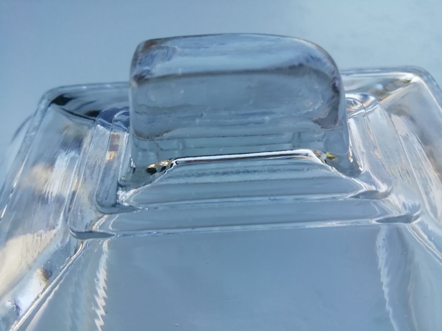 Art Deco butter dish