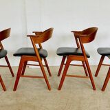 Chaises vintage danoises Kai Kristiansen modèle 32 pour Schou Andersens Møbelabrik