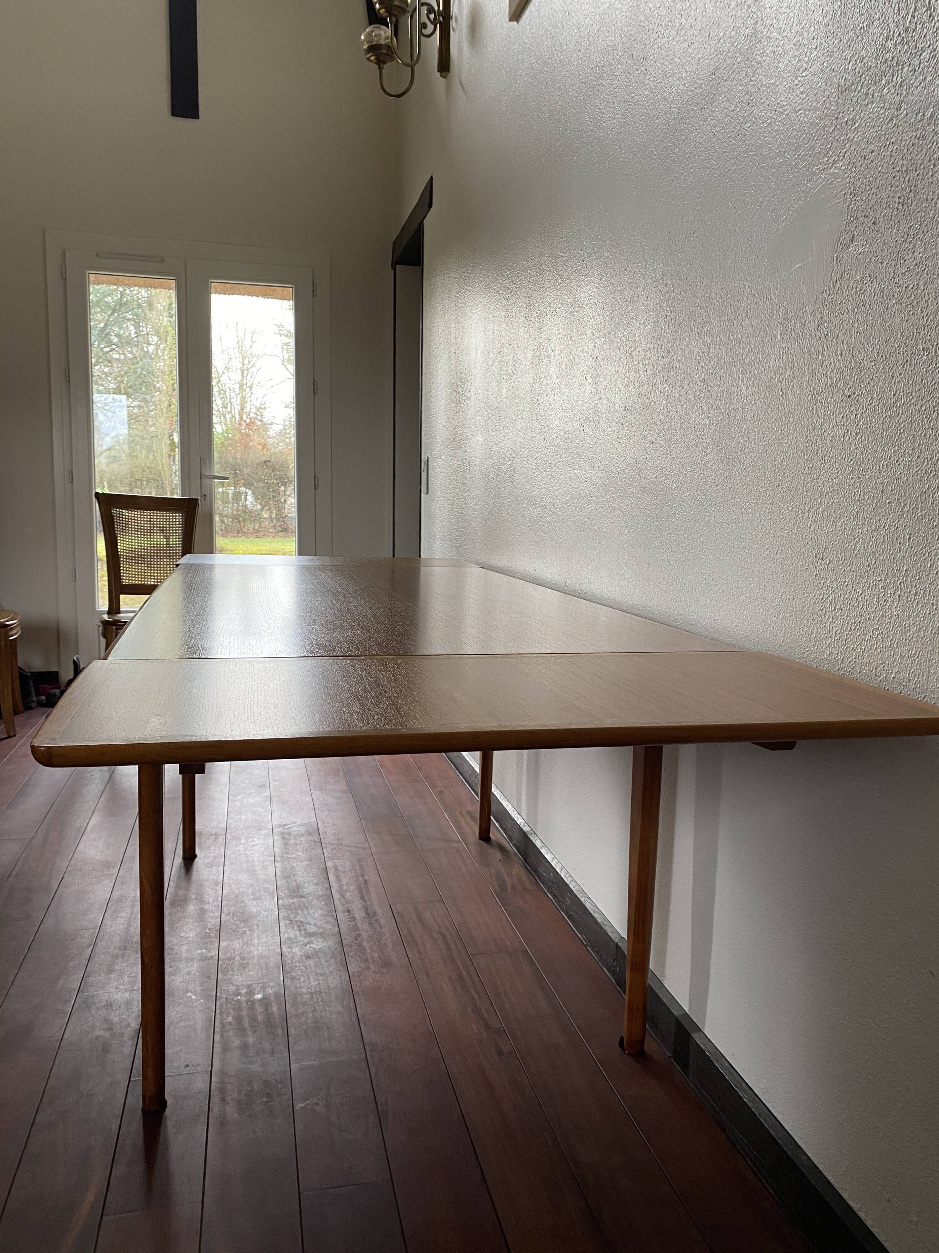Scandinavian dining table 60s