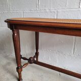 Wooden piano bench and cannage