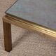 Table basse carrée par Guy Lefevre pour Maison Jansen, 1970