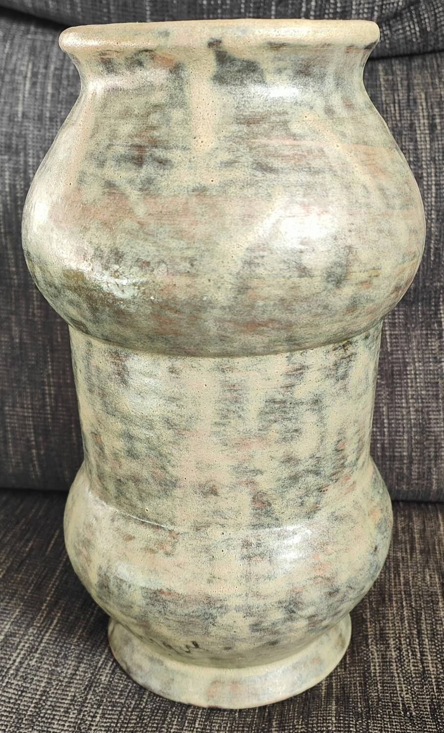 Ceramic vase signed Yves Clément