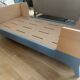 Coloured wooden child's bed in perfect condition