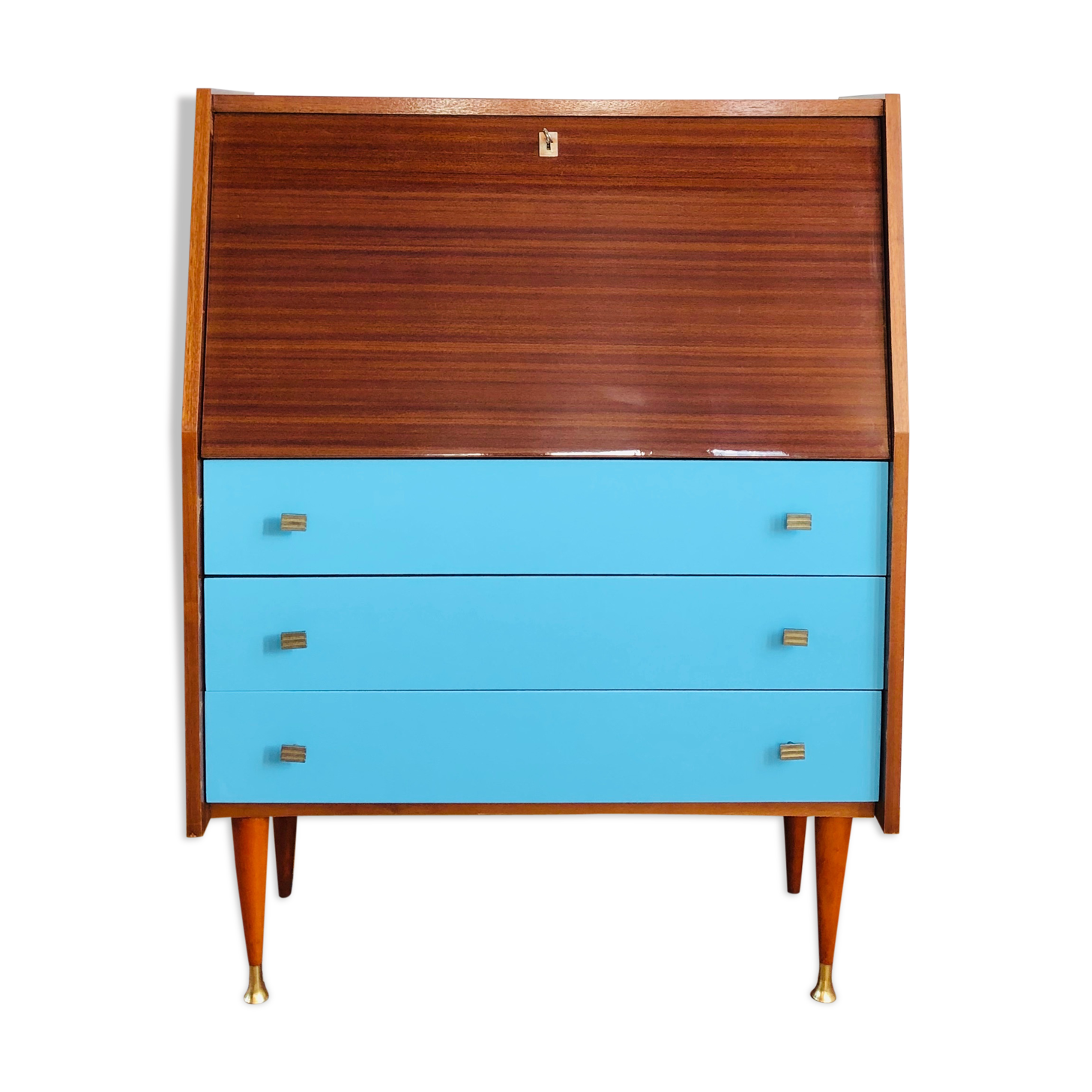 Vintage mahogany secretary