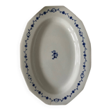 Saint Amand ironstone oval dish