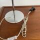 Chrome desktop led saucer lamp