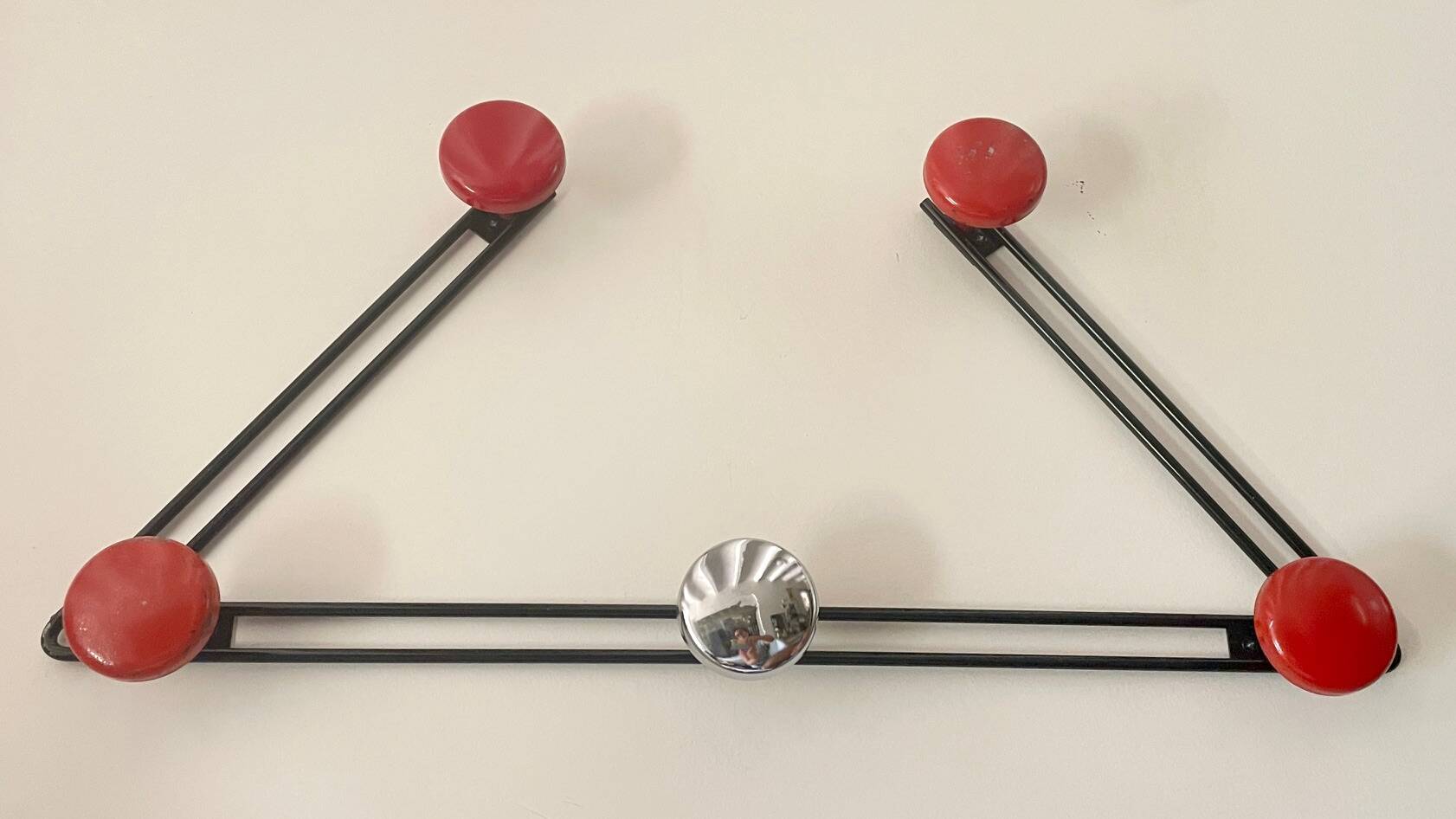 Portemanteau acier inspiration mategot