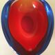 Murano 2-color ashtray or trinket tray