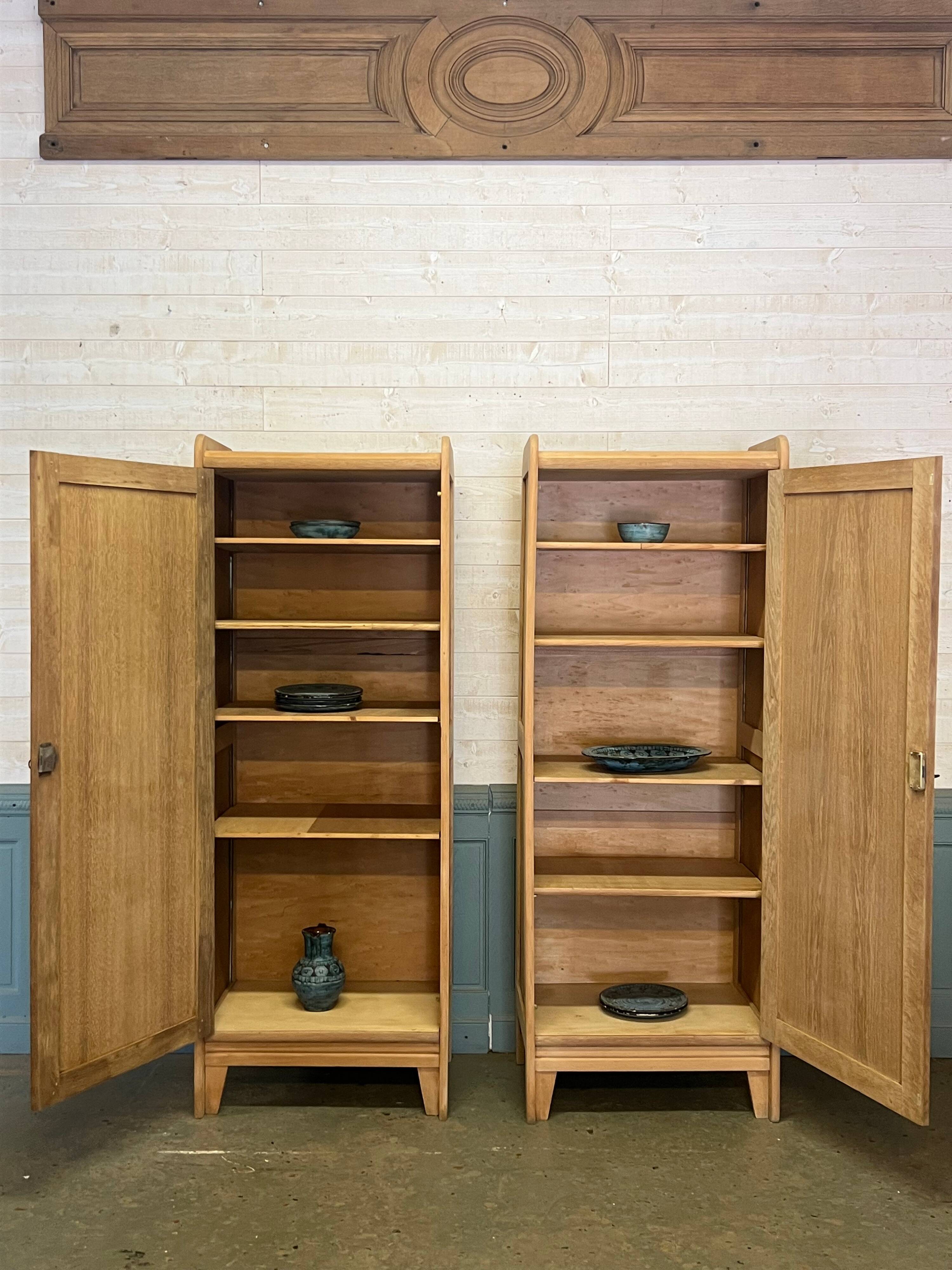 Vintage oak wardrobe