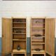 Vintage oak wardrobe