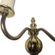 Two-armed wall lamp, Sweden, 1970s
