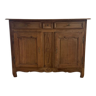 Vintage sideboard raw wood