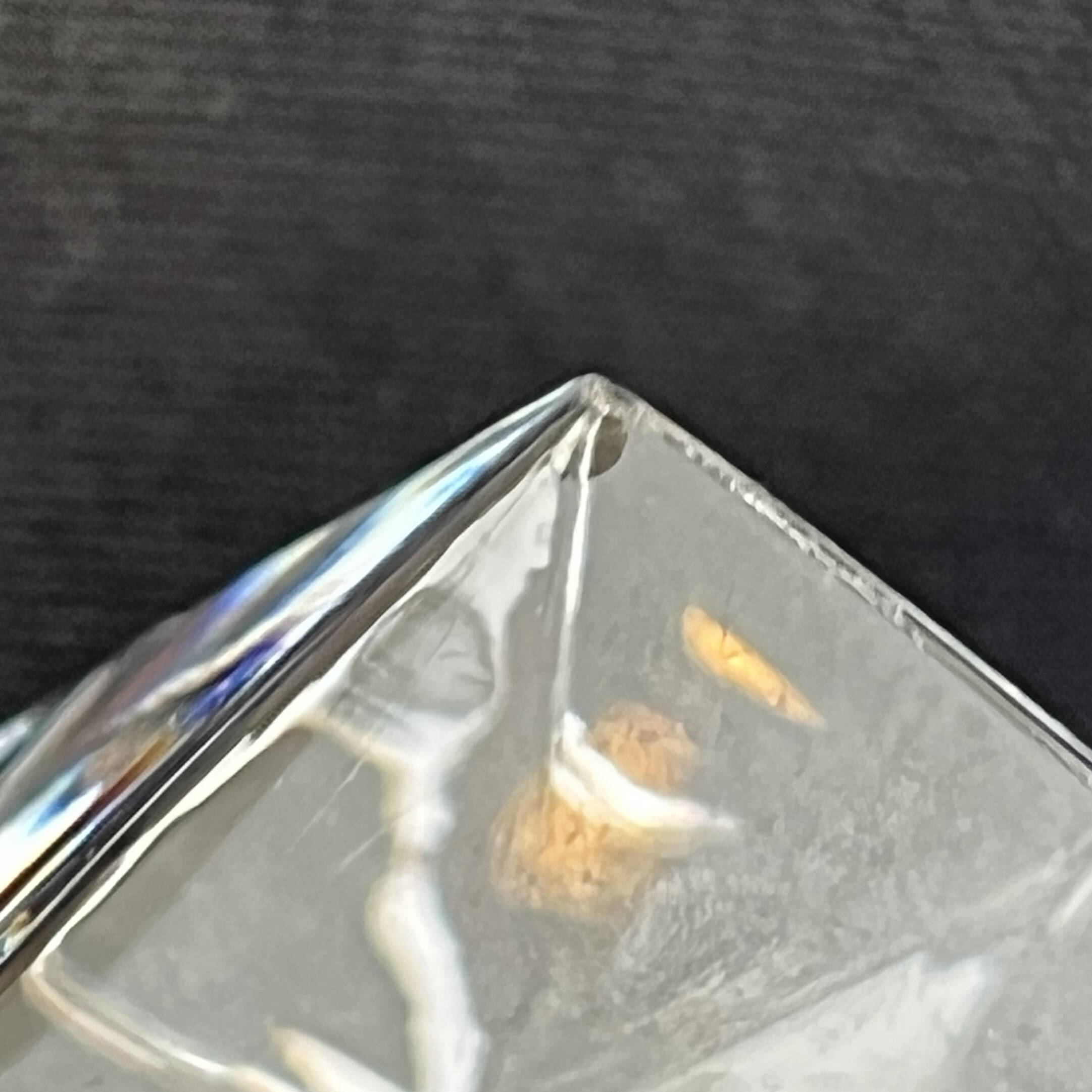 Cendrier en cristal de Sèvres, Années 70