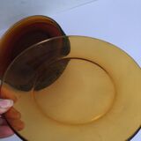 Smoked glass plates