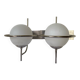 Paire d'appliques globe murale space age vintage 1970