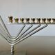 Menorah hanukkah candle holder with 9 candles design Korem 1970