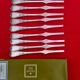 Christofle 12 lobster curettes - marly model - silver metal