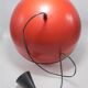 Vintage red pendant lamp