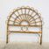 Vintage rattan headboard