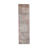 Neutral runner rug, 334x91cm