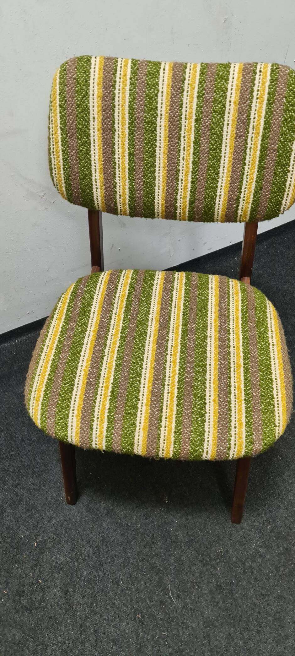 One Vintage teak dining chair