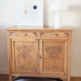 Parisian Art Deco sideboard in renovated oak