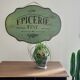Hand-painted vintage sign